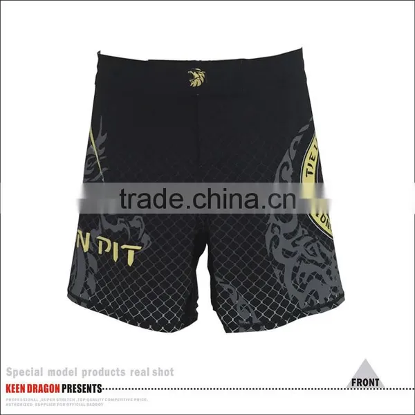 High Quality Custom Desgin Sublimated Print Fight Mma Shorts photo-2