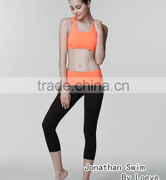Women Sports Pants Made of Stretch Nylon Spandex Fabric, Yoga Leggings for Fitness Wholesale photo-2