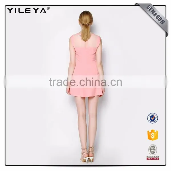 Popular Style Elastic Waist Monsoon Girls Dresses photo-6