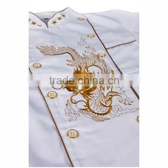 Factory Production Custom Logo Cooking Cotton Chef Uniform photo-5