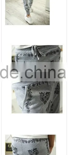 Printed Style Harem Pants Wholesale Cheap Cotton and Spandex Harem Pants photo-4