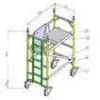 Painting Indoor, Outdoor Anti - Skid Multi Purpose Scaffolding / Scaffold Towers With Wheels Or Cast