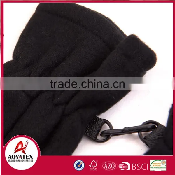 Promotion Polar Fleece Cheap Scraf Hat Gloves Sets Package With Polyester Taffeta Bag photo-5