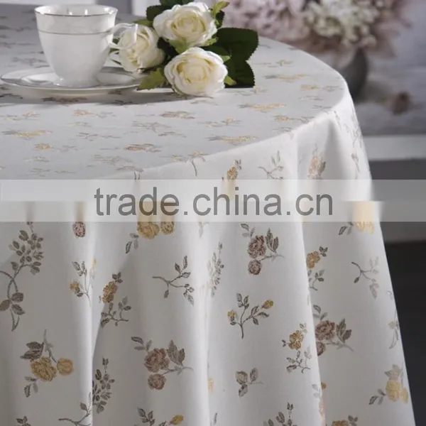 Factory Wholesale Hotel Restaurant Banquet Party Table Linens White Tablecloth Wedding Round Table Cloths for Sale photo-5