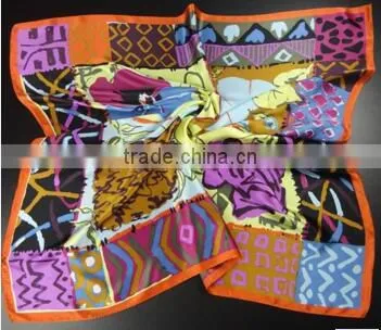 OEM Print Silk Scarf For Women Promotion & Premium Scarf Silk Scarf New Design Scarf Poly Scarf & Cashmere Scarf photo-3