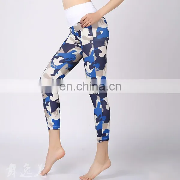 Sublimation Printing OEM Design Services Printed Leggings Women photo-2