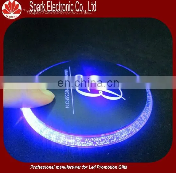 Led Light Drink 3M Bottle Coaster OEM Design photo-3