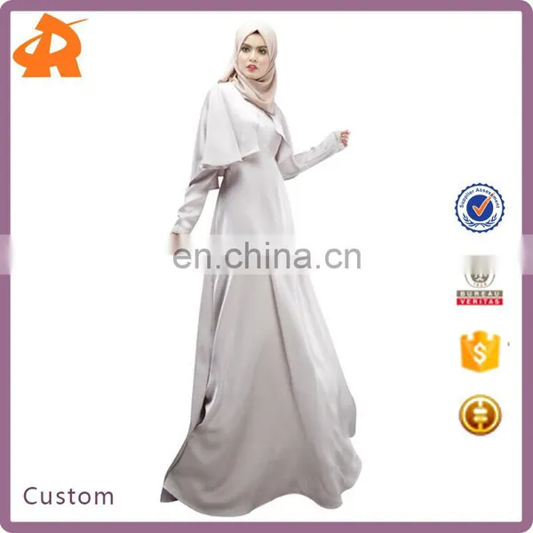 Custom Casual Islamic Clothing for Women Muslim Abaya Dress Arab Women Dress Dubai Abaya