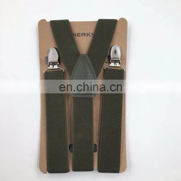 Yiwu Factory Wholesale Custom Elastic Colorful Skinny Suspender Belt photo-3