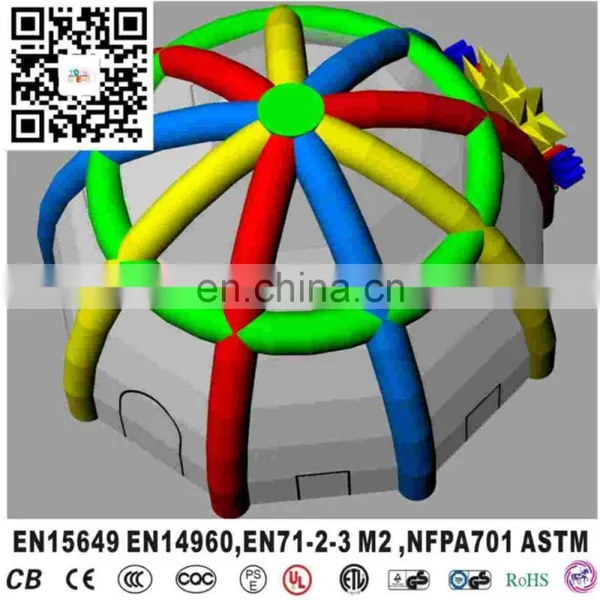 Outdoor Giant Colorful Inflatable Dome Wedding Party Tent Inflatable Trade Show Tent photo-3