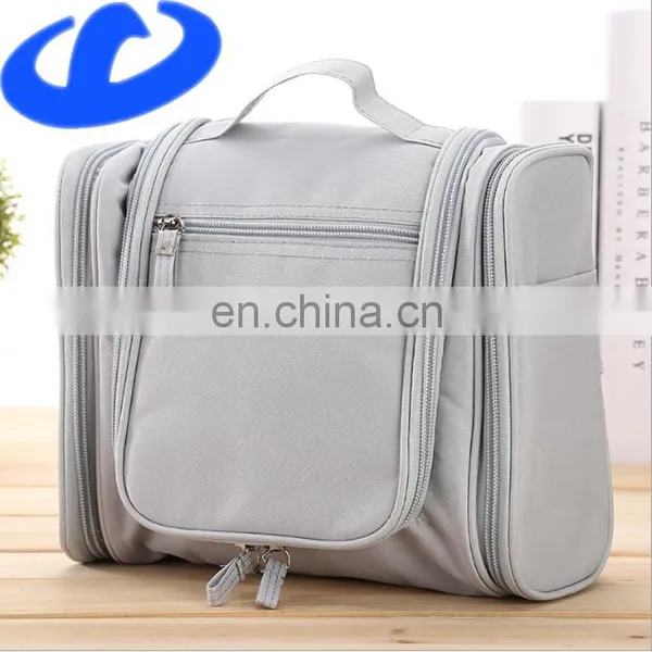 300D Oxford Fabric Wash Bag Foldable Organizer Multi-functional Hanging up Cosmetic Bag photo-5