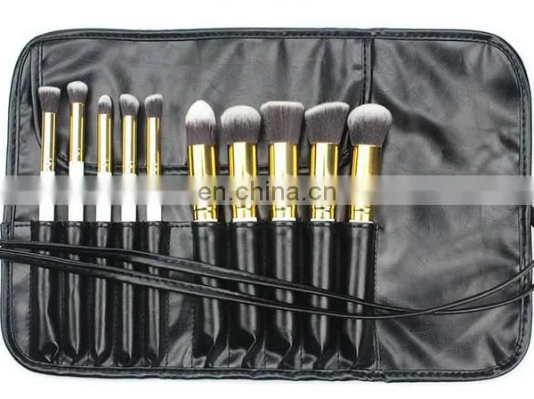 Hot Selling Wholesale 10 Makeup Brush Set Ten Make-up Brush Kit Colour Makeup Tools 5 Big m 5 Small Brush photo-2