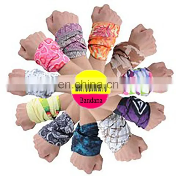 LINGSHANG Multifunctional Seamless Stock AZO Free Face Mask Headwear Bandana photo-2
