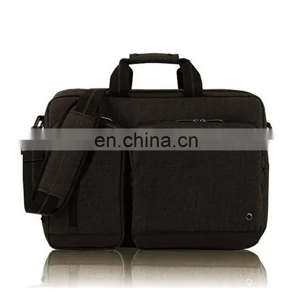 Grey 15.6" Laptop Hybrid Briefcase Backpack photo-2
