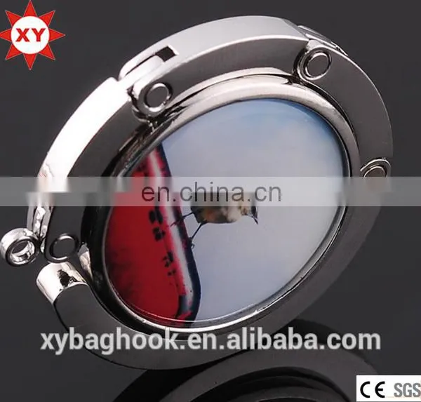 Decorative Gift Printed Logo Mirror Bag Hanger