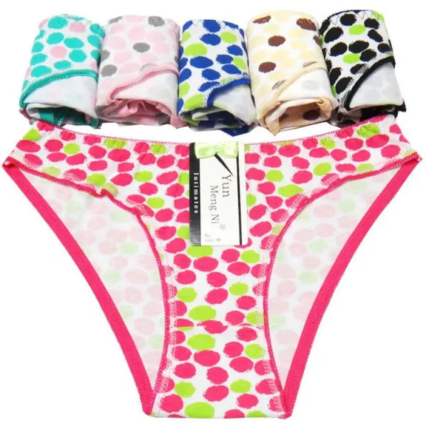 n Meng Ni Sexy Underwear Hot Sale Women Pants Cotton Printing Stock Lingerie For Women photo-4
