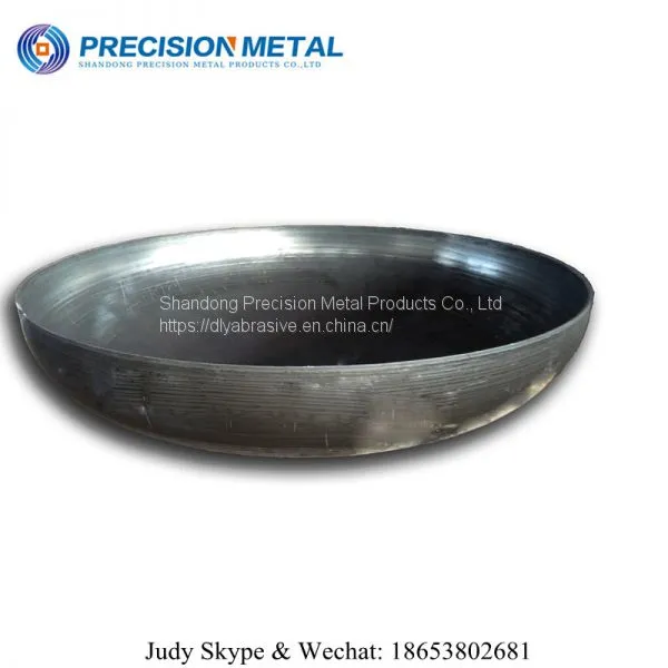 Carbon Steel Pipe Elliptical Dished Seal Head Ends Cap For boiler