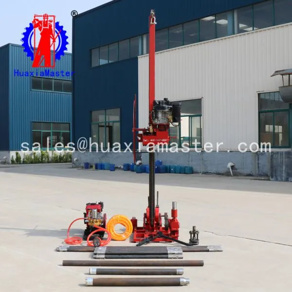 Portable Earth Drill QZ-3 Diesel Engine Sampling Drilling Rig/Small Geological Exploration Sampling Rig