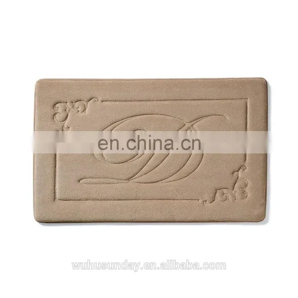 BATHMAT - EMBOSSED - 69770 WHITE/BRWON photo-5