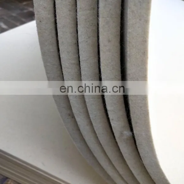 10mm 20mm 30mm Thickness Industry Hard Polishing Wool Felt Sheet photo-2