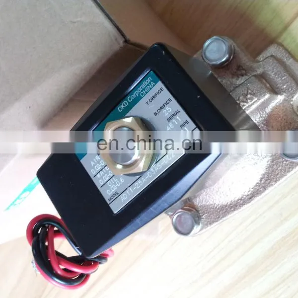 CKD Small Standard Valves For Good Sale AD11-25A-03AS-DC24V 220V photo-2