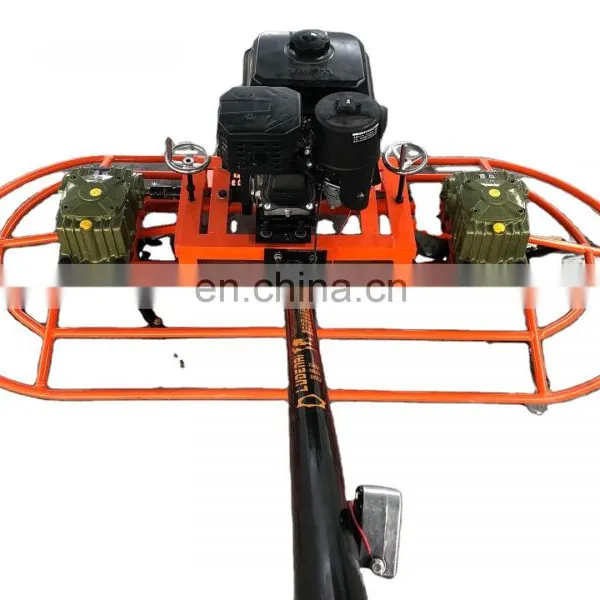 Concrete Walk Behind Ride-on Power Trowel Machine With Gasoline Engine photo-6