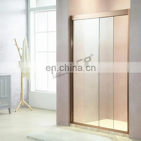 Customized Home Bathroom Portable Stainless Steel 304 Rose Gold Shower Room photo-2
