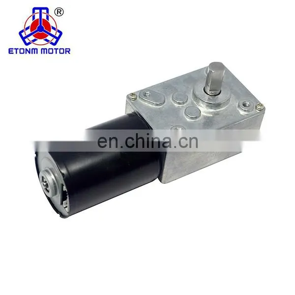 58mm 12v dc Gear Motors Brushless Fan Motor High Torque Spur Low Noise photo-2