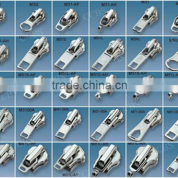 No.5 Metal Auto Lock Nickel Slider