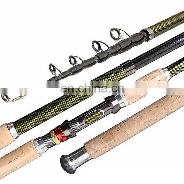 Latest Deep Sea Telescopic Rods Fishing Carbon Fiber Throw Spinning Fishing Rod photo-2