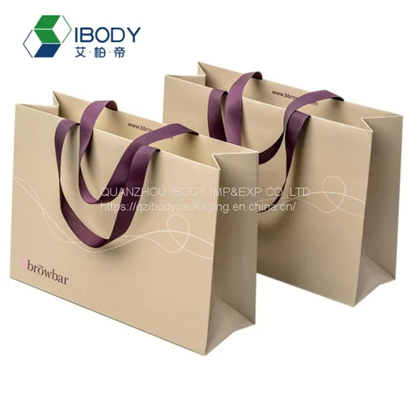 Small Gift Clothing Shopping White Cardboard Kraft Paper Bag Custom Cheap Paper Gift Bag With Handle photo-5