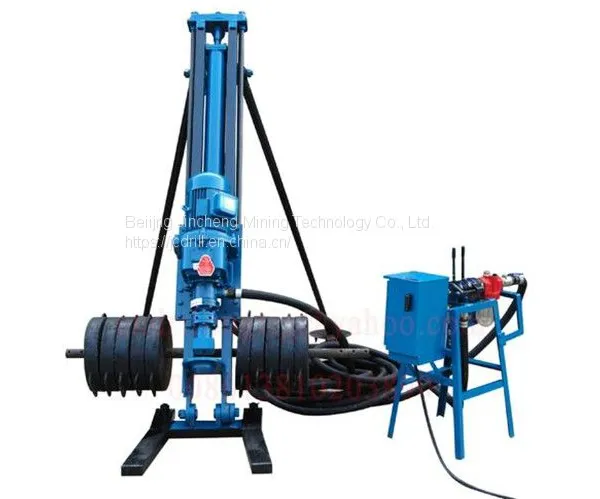 DM100A Pneumatic Powered Rock Drilling Rig