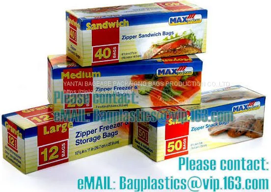 Zipper Seal Food Storage Bag, Zipper Seal Freezer Bag, Zipper Seal Food Storage Bag, Zipper Seal Sandwich Bag photo-5