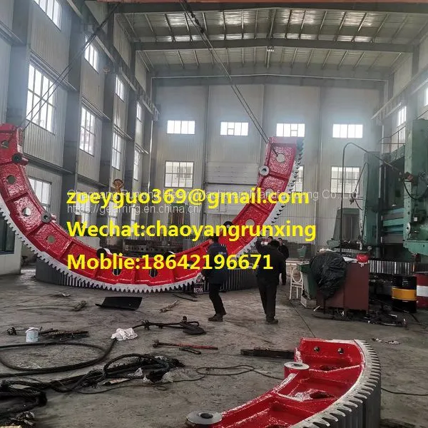 Customized Casting Steel Girth Gear for Ball Mill Rotary Kiln Dryer photo-3
