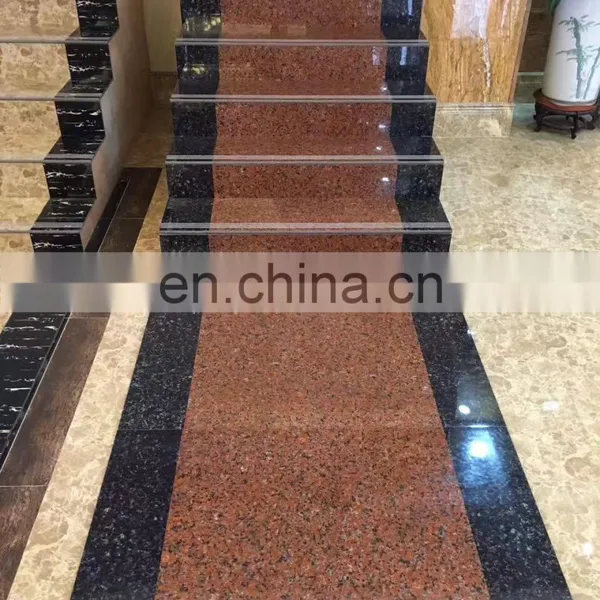 Marble Glazed Finish Stair Tiles,Ceramic Anti Slip Stepping Stairs Flooring Tiles photo-2