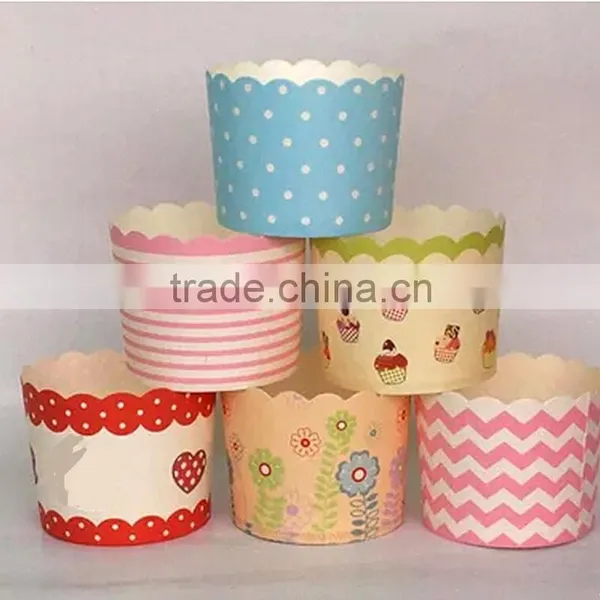 Yellow With Red Dot Paper Baking Cake Mould,Muffin Cake Cup,Bakeware Cupcake Liner for Birthday Day photo-3