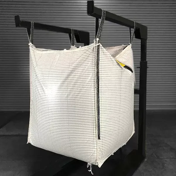 Tubular Style 1000kg Container Big Bag Fibc 1-1.5ton Uncoated Tubular Style for Industrial Packing