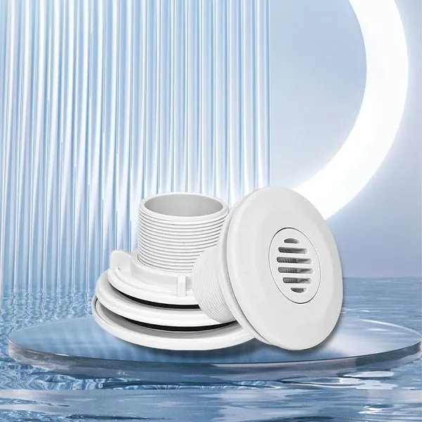 ABS UV Plastic Fitting Wall Return for Vinyl Swimming Pool Double Layer Water Return photo-2