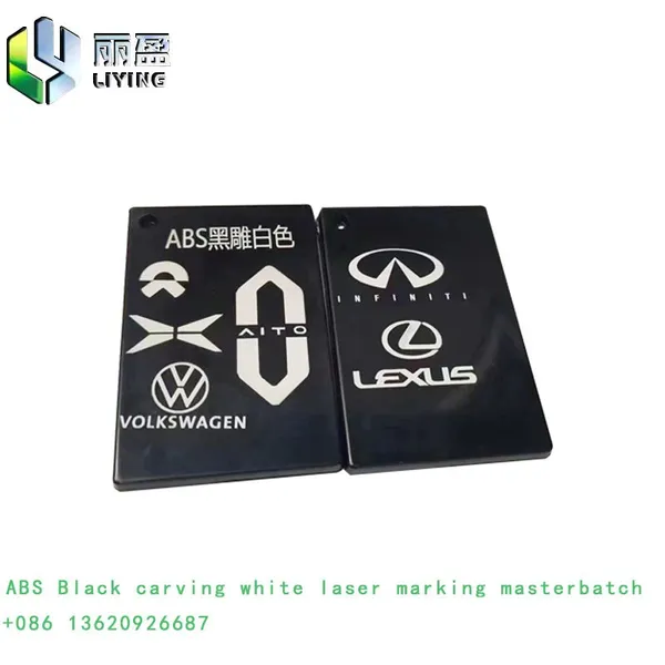 TPU Black Carving White Laser Marking Masterbatch photo-2