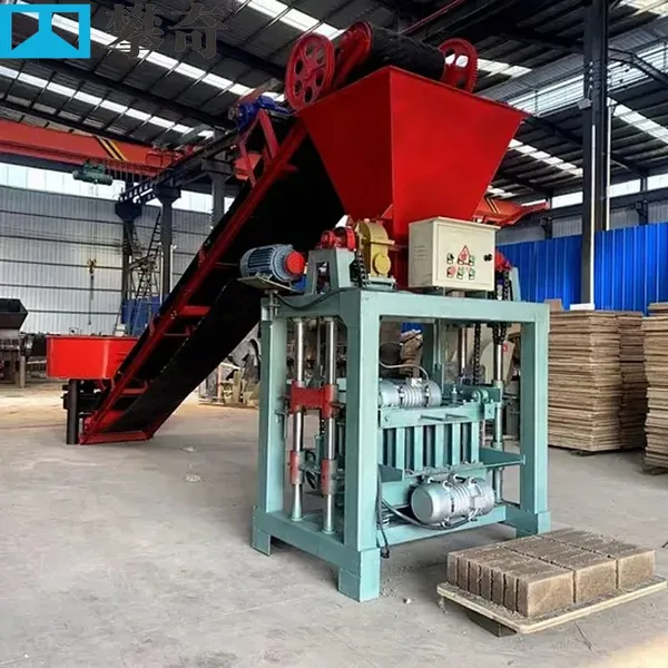 Automatic Brick Making Machine Equipment Cement Brick Making Machinery From China Construction Compressed Brick Making Machine photo-2