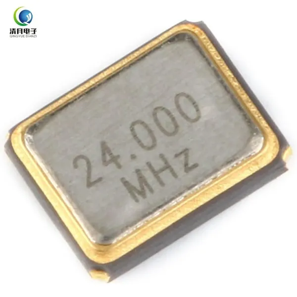 3225 SMD Crystal Oscillator 24.000MHz 12pF 10ppm Matched for JieLi Bluetooth Chip IC JL Bluetooth Audio Module Wireless Device DIY Electronic SMT 4PIN photo-2