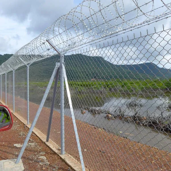 Stainless Steel Razor Wire Galvanized Concertina Razor Wire Flat Razor Wire for Security Fencing
