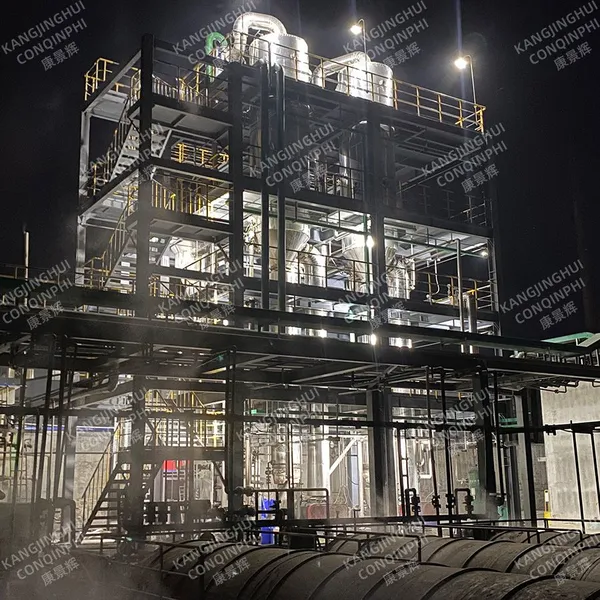 300t/d Sodium Chloride and Sodium Sulfate Triple-effect Evaporation System photo-3