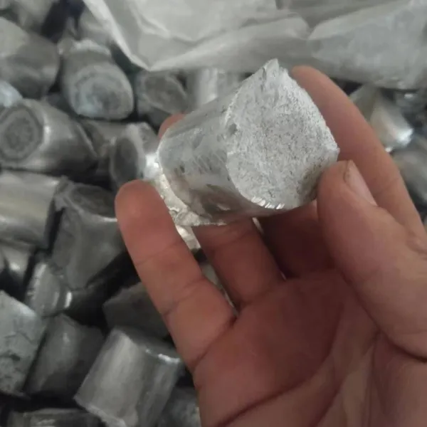 100g/piece Steel Ladle Deep Deoxidation Aluminum Block/high Purity Cylindrical Deoxidation Aluminum Block/aluminum Block Cut From Aluminum Rod With 99.5% Aluminum Content photo-2