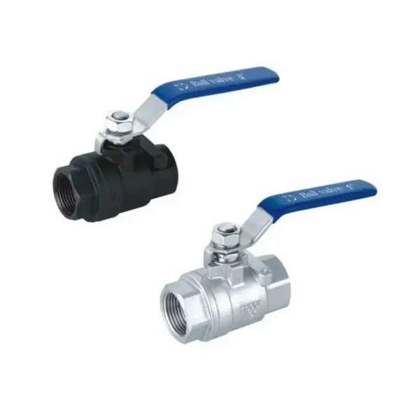 ANSI API Wcb Thread 2PCS 3PCS Carbon Steel Ball Valve Pipe Fitting 1000 WOG Soft Seal Internal Thread Manual Ball Valve