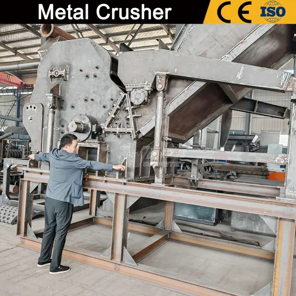 Environmentally Friendly Metal Shredder, Metal Recycling Crushing Equipment photo-3