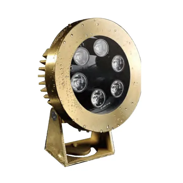 Unterwasserleuchte WD-S501 | Edelstahl- oder Kupfergehäuse | IP68 | LED-Modul 6W 12W | Wasserdicht