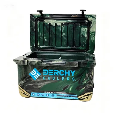 45qt Big Cooler Box Sea-Fishing Cooler Insulated Box Rotomolded Ice Chest Coolers Box photo-5
