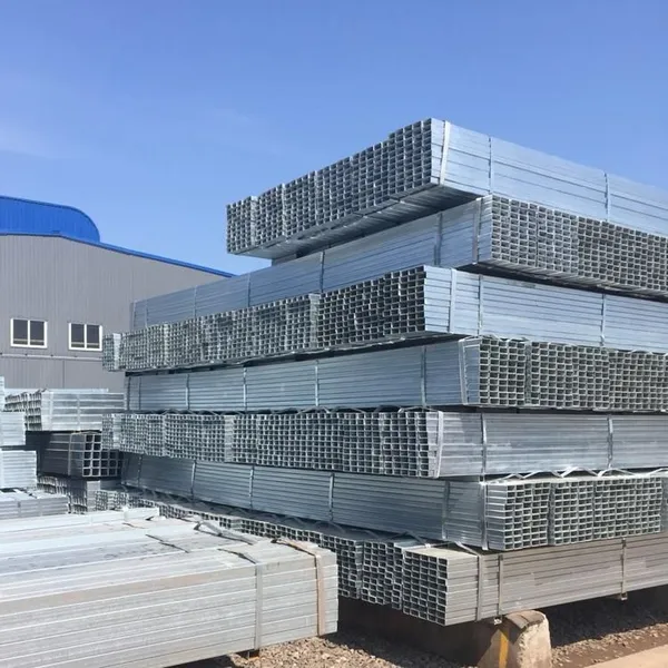 Metal Square Tube Rectangular Steel Pipes for Building Construction photo-5
