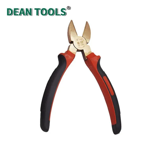 Non-Sparking Diagonal Cutting Pliers,Comfortable Grip,Corrosion-Resistant,Explosion-Proof